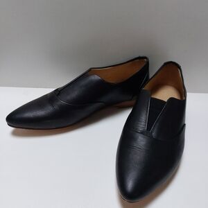 Poppy Barley 365 Slip-On, black leather, 8.5